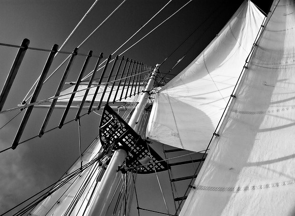 Tall Ship Sailing